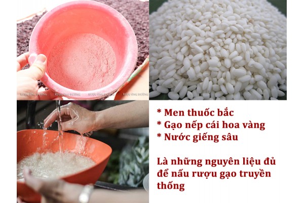 Những yếu tố kết hợp để làm nên một mẻ rượu ngon