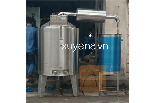 nồi chưng cất tinh dầu 100l