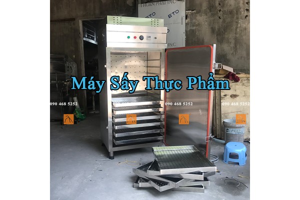 Tủ Sấy Thực Phẩm 50kg, Máy Sấy Dược Liệu 12 Khay